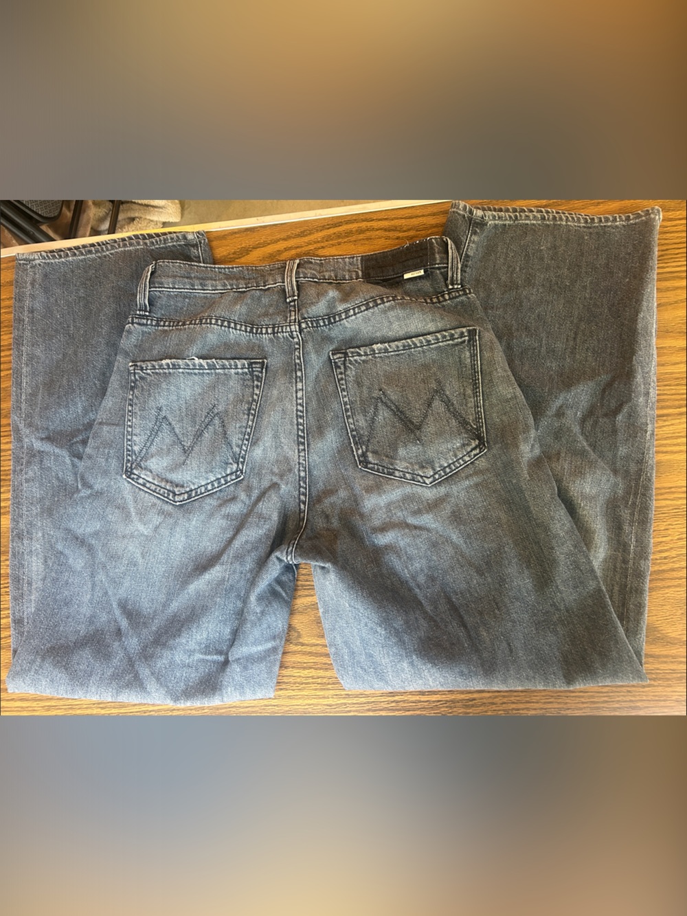 MOTHER Women's Dark Gray Vintage Wash Jeans